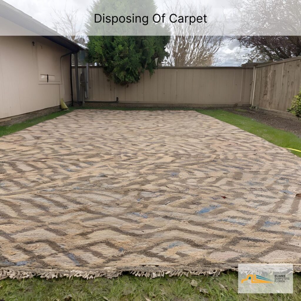 How to Dispose of and Recycle Old Carpet in Orlando