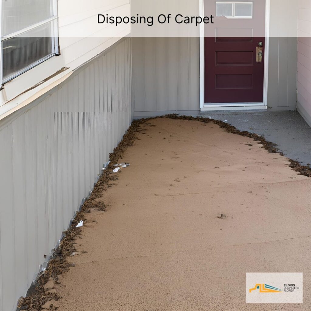 How to Dispose of and Recycle Old Carpet in Tampa