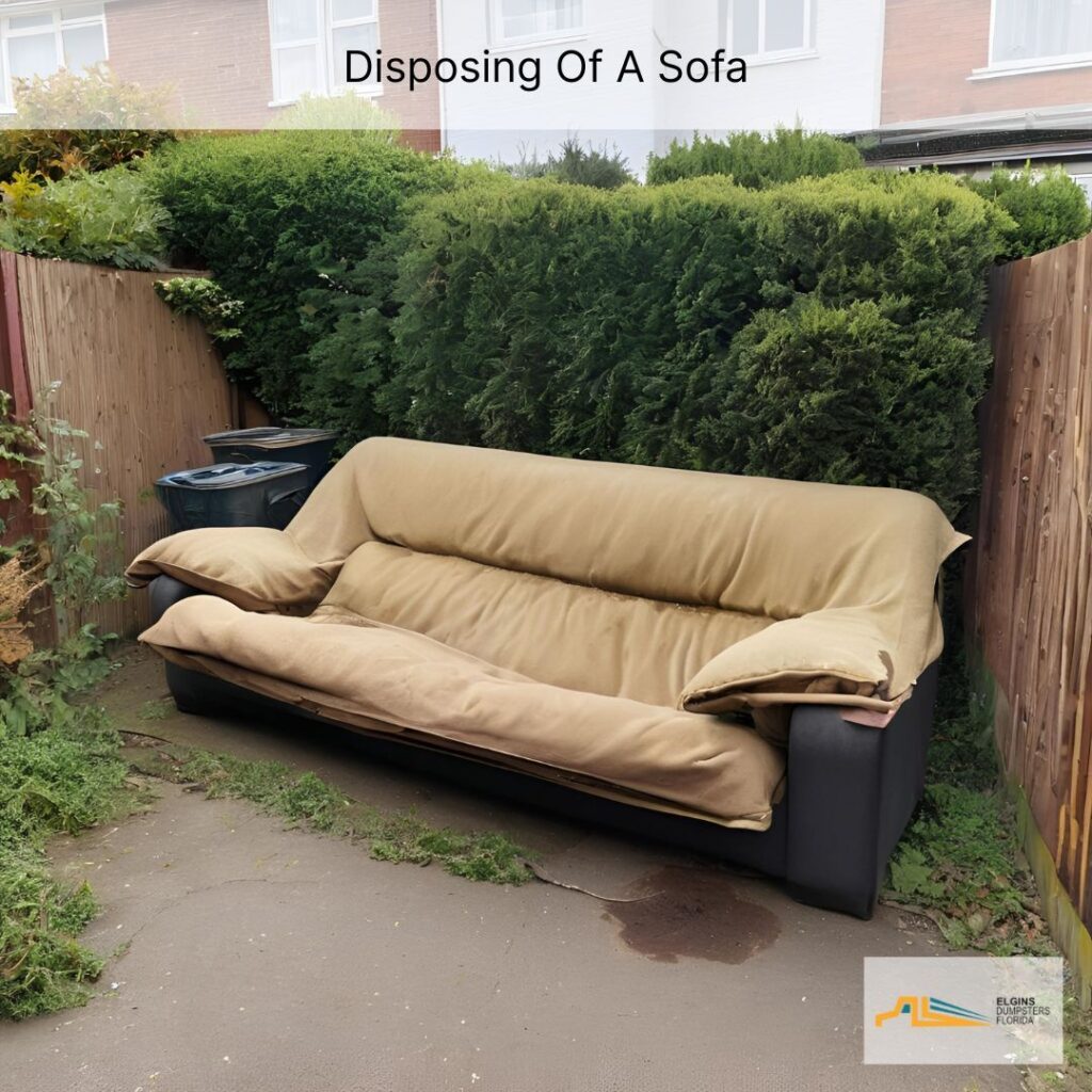 Sofa Disposal: How to Get Rid of an Old Couch in Orlando